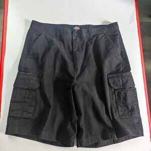 Dickies cargo shorts black men's size 36